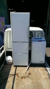 冷蔵庫、洗濯機、炊飯器、全品2012年製造
