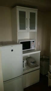冷蔵庫(14年)三菱、洗濯機(14年)Haier、炊飯器、レンジ、ケトル、全て(14年製)1